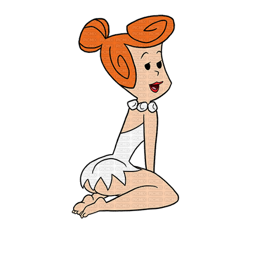 Wilma Flintstone gif, Karina - Animovaný GIF zadarmo