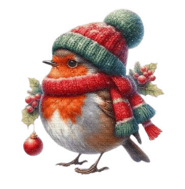 Зимняя птичка - бесплатно png