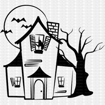 haunted house - Free PNG