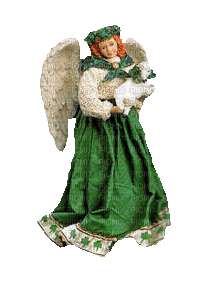 Kaz_Creations Deco St.Patricks Day Angel - png ฟรี