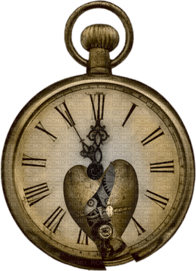 Steampunk.Clock.Reloj.watch.Victoriabea - 免费PNG