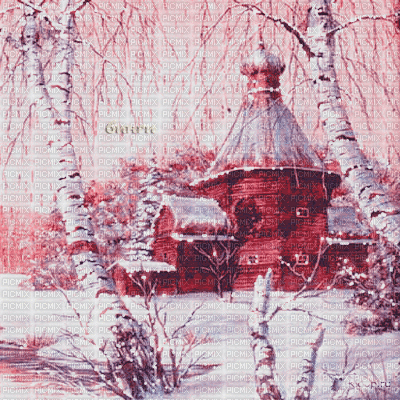 Y.A.M._Winter background - Ilmainen animoitu GIF