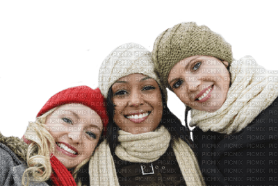 woman with scarf bp - kostenlos png