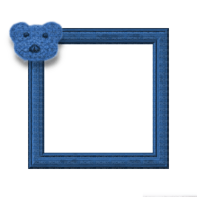 Small Blue Frame - png gratuito