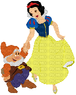 Snow White and the seven dwarfs bp - Nemokamas animacinis gif
