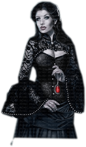 Goth Woman - png gratis