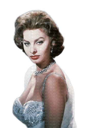 Sophia Loren milla1959 - 免费PNG