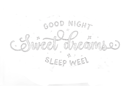 Sweet dreams - nemokama png