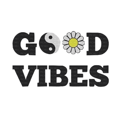 Good vibes - PNG gratuit