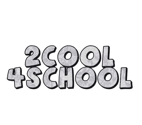 ✶ 2 Cool 4 School {by Merishy} ✶ - PNG gratuit