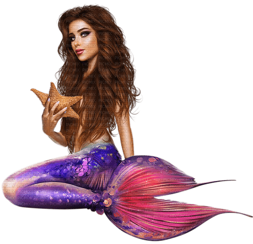 Mermaid. Leila - png ฟรี