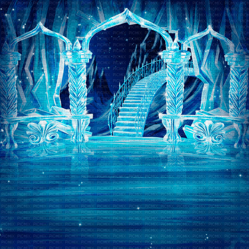 fantasy winter  background by nataliplus - ücretsiz png