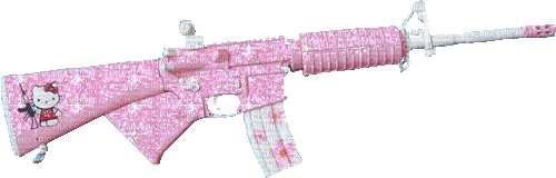 pink gun - Animovaný GIF zadarmo