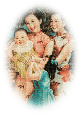 loly33 enfant mère asiatique - безплатен png