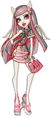 Monster High Rochelle Goyle Goules Night Out - δωρεάν png