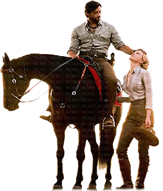 pareja i caballo dubravka4 - PNG gratuit