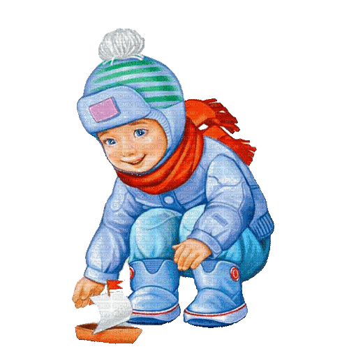 winter baby child milla1959 - Gratis animerad GIF
