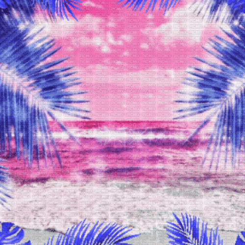 DI / BG.anim.anim.tropical.pink.blue.idca - Besplatni animirani GIF