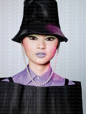 image encre femme mode charme chapeau edited by me - Free PNG