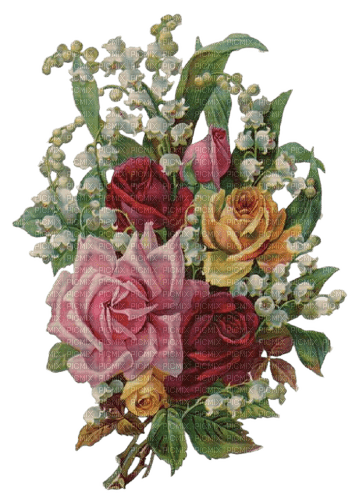 bouquet flowers - PNG gratuit