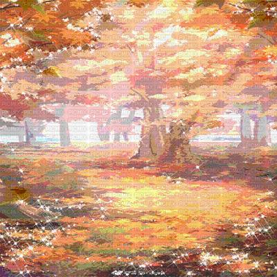 kikkapink autumn background animated gif glitter - Kostenlose animierte GIFs