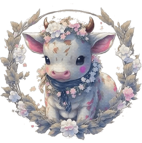 cute little cow - 無料png