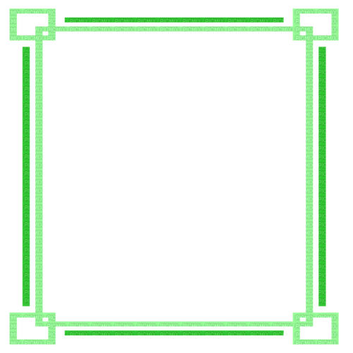 Green Frame-RM - bezmaksas png
