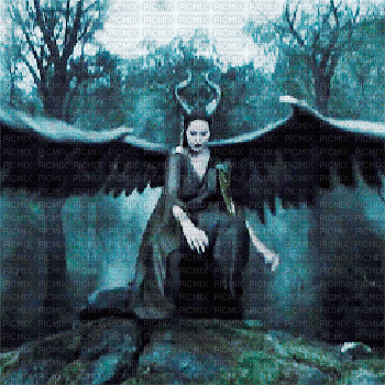 maleficent wings animated bg - Δωρεάν κινούμενο GIF