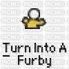 turn into a furby - Δωρεάν κινούμενο GIF