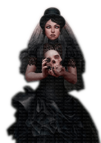 Rena Gothic Woman Frau - zadarmo png