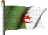 علم الجزائر يرفرف - Δωρεάν κινούμενο GIF