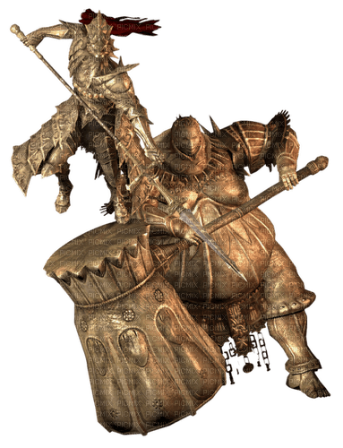 Dark souls ORNSTEIN AND SMOUGH - Free PNG