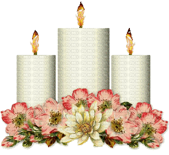Candles - Animovaný GIF zadarmo