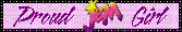 proud jem girl blinkie purple 80s show - GIF animé gratuit