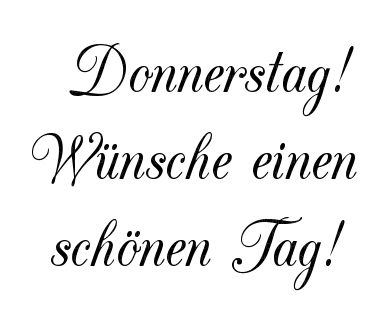 Donnerstag - 無料png