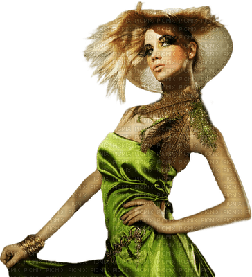Kaz_Creations Woman Femme With Hat - zdarma png