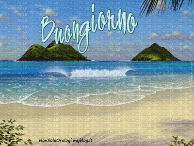 Buongiorno - Бесплатный анимированный гифка