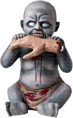 Kaz_Creations Zombies Baby - 免费PNG