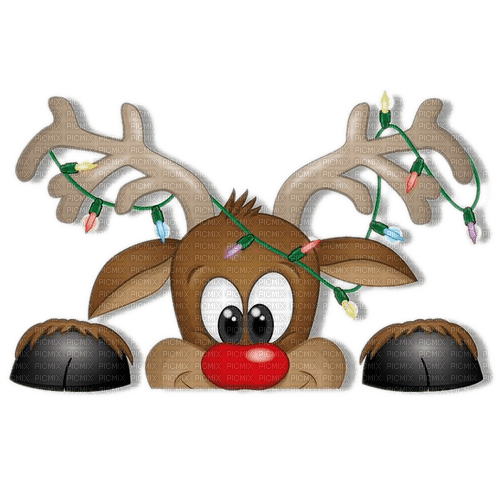 Ren, Rudolph - gratis png
