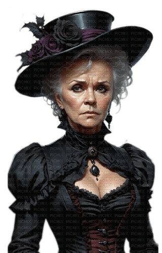 Gothic Julie Walters - 免费PNG
