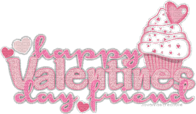 Happy Valentine's Day, Friend - Darmowy animowany GIF