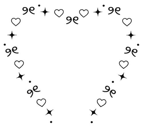 heart ASCII - gratis png