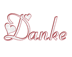Rose, Danke - Бесплатный анимированный гифка