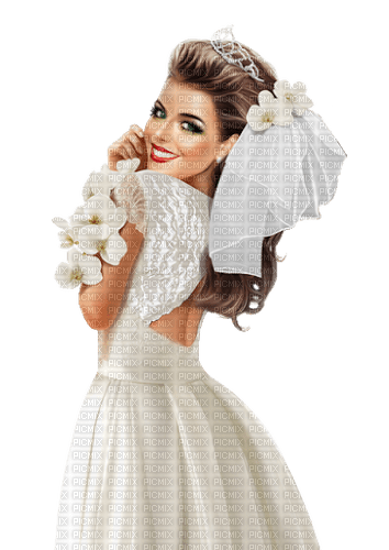 Wedding Woman White - Bogusia - ilmainen png