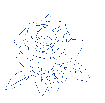 Flowers blue bp - Animovaný GIF zadarmo