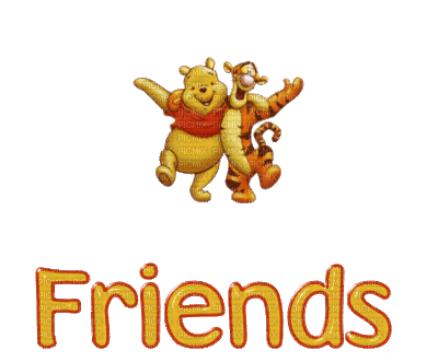 Love Friends GIF - Love Friends Pooh - Discover & Share GIFs