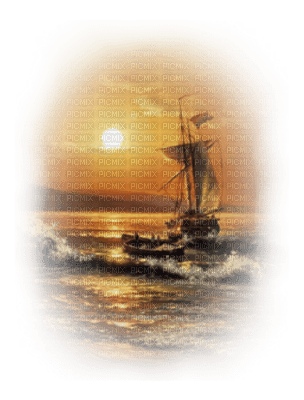 Kaz_Creations Boat Yacht Ship Paysage Scenery - 免费PNG
