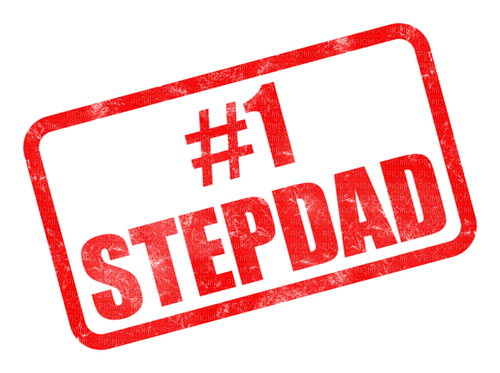 number one stepdad - PNG gratuit