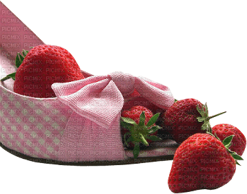 Strawberry Shoe - Free PNG