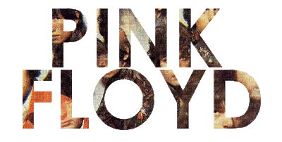 Pink floyd Text logo - GIF animado gratis